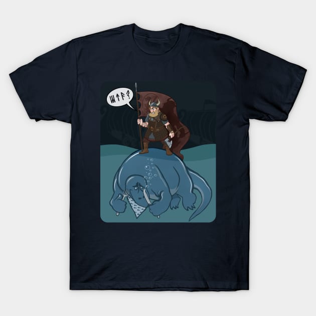 WTF in the viking way T-Shirt by SheenGraff